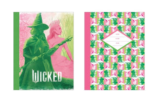 Cover image for 9798337400259 - Wicked Pink & Green Composition Notebook Set (Set of 2)