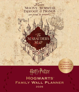 Cover image for 9798337400471 - 2026 Harry Potter: Hogwarts Family Wall Planner