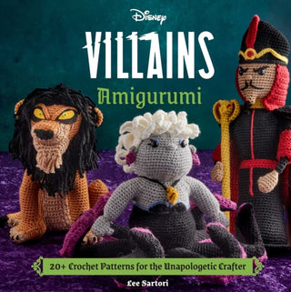 Supplemental image for 9798337400983 - Disney Villains Amigurumi