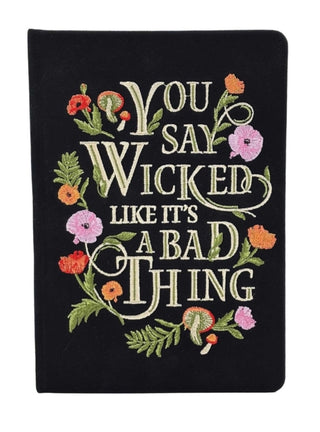 Cover image for 9798337401119 - Wicked Embroidered Journal