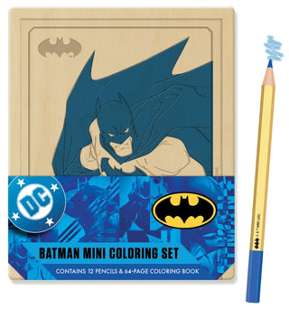Supplemental image for 9798337401805 - Batman Mini Coloring Set