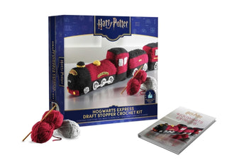 Cover image for 9798337402628 - Harry Potter: Hogwarts Express Draft Stopper Crochet Kit