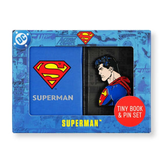 Cover image for 9798337403458 - DC Comics: Superman Tiny Book and Pin Set
