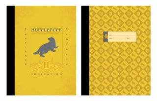 Cover image for 9798337403960 - Harry Potter: Hufflepuff Composition Notebook Set (Set of 2)