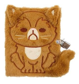 Cover image for 9798337403984 - Harry Potter: Crookshanks Plush Lock & Key Diary