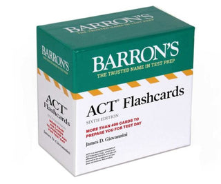 Cover image for 9798349700118 - ACT Flashcards, Sixth Edition: Up-to-Date Review