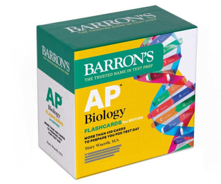 Cover image for 9798349700415 - AP Biology Flashcards, Third Edition: Up-to-Date Review (Barron's AP Prep)