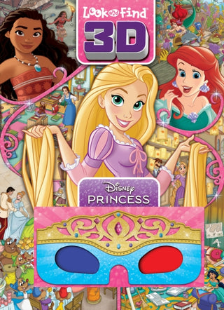 Supplemental image for 9798384600374 - Disney Princess: Look and Find 3D