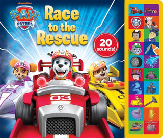 Supplemental image for 9798384600879 - PAW Patrol: Race to the Rescue Sound Book