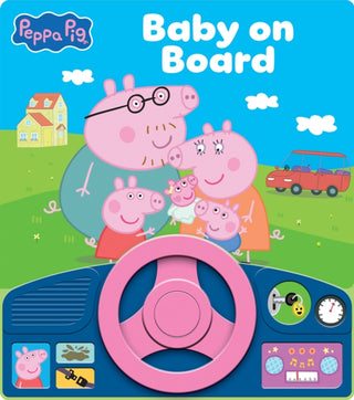 Cover image for 9798384601159 - Peppa Pig: Baby on Board Sound Book