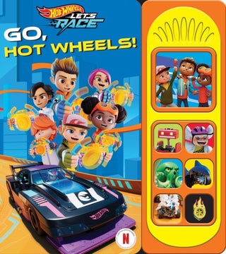 Supplemental image for 9798384602064 - Hot Wheels Let's Race: Go, Hot Wheels! Sound Book