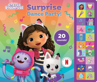 Cover image for 9798384603443 - Gabby’s Dollhouse: Surprise Dance Party! Sound Book