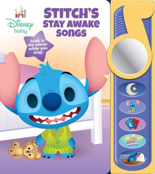 Cover image for 9798384603450 - Disney Baby: Stitch’s Stay Awake Songs Sound Book