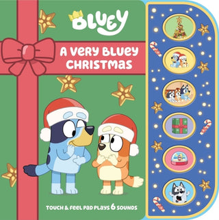 Cover image for 9798384603504 - Bluey: A Very Bluey Christmas Sound Book
