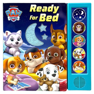 Cover image for 9798384603702 - Nickelodeon PAW Patrol: Ready for Bed Felt Flaps Sound Book