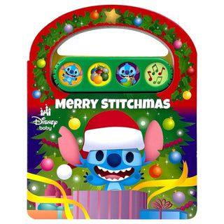 Cover image for 9798384603986 - Disney Baby: Merry Stitchmas Sound Book