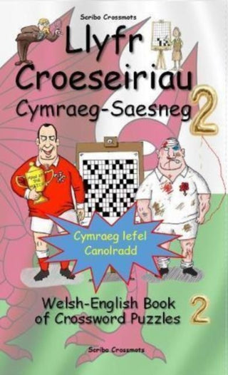 Cover image for 9798395976673 - Llyfr Croeseiriau Cymraeg-Saesneg 2