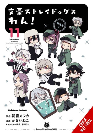 Cover image for 9798855401691 - Bungo Stray Dogs: Wan!, Vol. 11