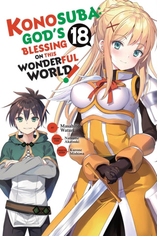 Cover image for 9798855401738 - Konosuba: God's Blessing on This Wonderful World!, Vol. 18 (manga)