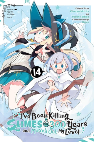 Cover image for 9798855410112 - I've Been Killing Slimes for 300 Years and Maxed Out My Level, Vol. 14 (manga)