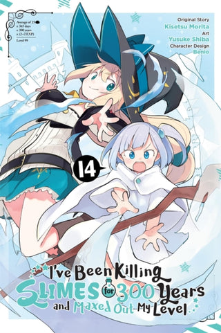 Cover image for 9798855410112 - I've Been Killing Slimes for 300 Years and Maxed Out My Level, Vol. 14 (manga)