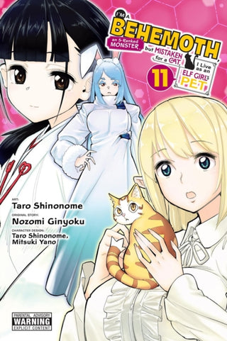 Cover image for 9798855410211 - I'm a Behemoth, an S-Ranked Monster, but Mistaken for a Cat, I Live as an Elf Girl's Pet, Vol. 11 (manga)