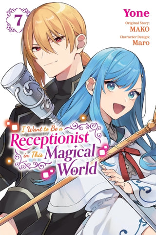 Cover image for 9798855414448 - I Want to Be a Receptionist in This Magical World, Vol. 7 (manga)