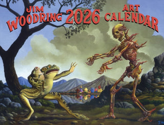 Supplemental image for 9798875000744 - Jim Woodring 2026 Wall Calendar