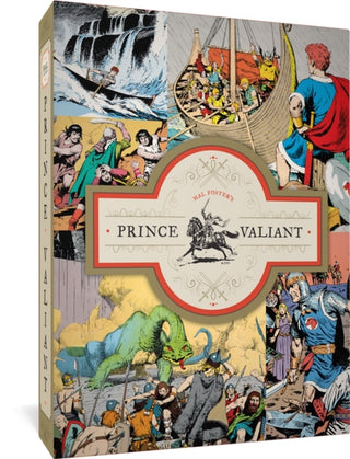 Supplemental image for 9798875000829 - Prince Valiant Vols. 19-21 Gift Box Set