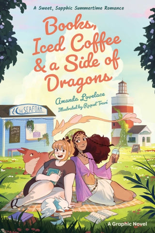Cover image for 9798881600860 - Books, Iced Coffee & a Side of Dragons: A Graphic Novel