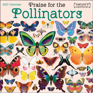 Cover image for 9798881606459 - Praise for the Pollinators 2027 Wall Calendar