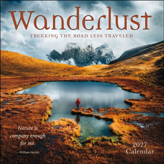 Cover image for 9798881606466 - Wanderlust 2027 Wall Calendar
