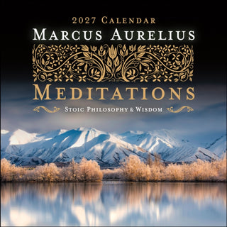 Cover image for 9798881606497 - Marcus Aurelius Meditations 2027 Wall Calendar