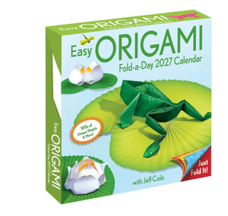 Cover image for 9798881606718 - Easy Origami 2027 Fold-a-Day Calendar