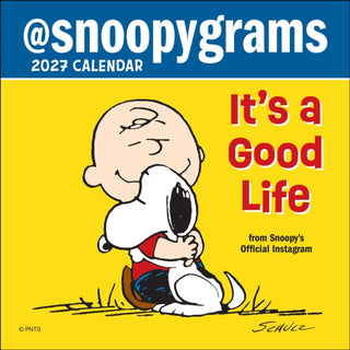 Cover image for 9798881606817 - PEANUTS®: @Snoopygrams 2027 Mini Wall Calendar