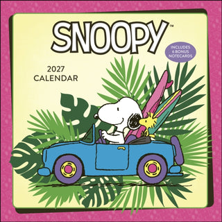 Cover image for 9798881606824 - PEANUTS®: SNOOPY 2027 Wall Calendar with Notecards