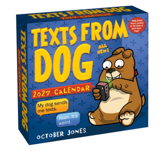 Cover image for 9798881607135 - Texts from Dog 2027 Day-to-Day Calendar
