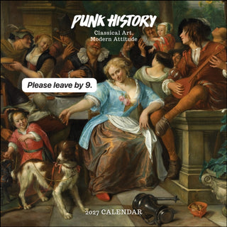 Cover image for 9798881607739 - Punk History 2027 Wall Calendar