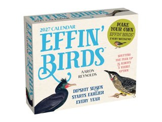 Cover image for 9798881607807 - Effin' Birds 2027 Day-to-Day Calendar