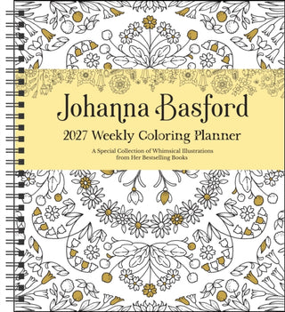 Cover image for 9798881607838 - Johanna Basford 2027 Weekly Coloring Calendar