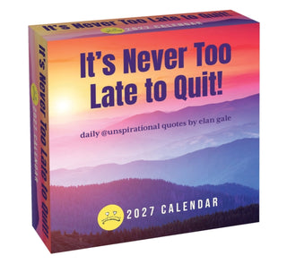 Cover image for 9798881608019 - Unspirational 2027 Day-to-Day Calendar