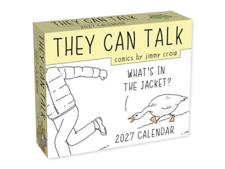 Cover image for 9798881608095 - They Can Talk Comics 2027 Day-to-Day Calendar