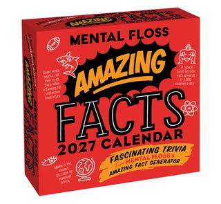 Cover image for 9798881608101 - Amazing Facts from Mental Floss 2027 Day-to-Day Calendar