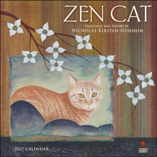 Cover image for 9798881608323 - Zen Cat 2027 Wall Calendar