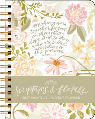 Cover image for 9798881608347 - Scriptures and Florals 2027 Weekly/Monthly Planner Calendar
