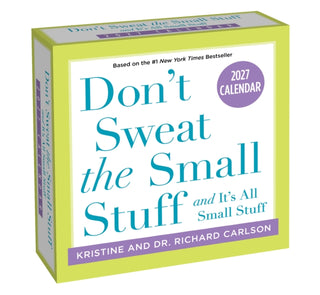 Cover image for 9798881608606 - Don't Sweat the Small Stuff 2027 Day-to-Day Calendar