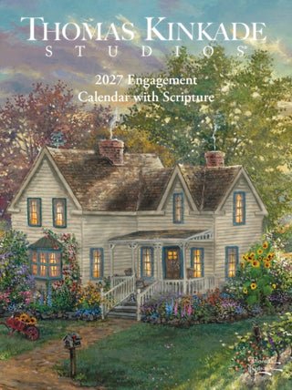 Cover image for 9798881609412 - Thomas Kinkade Studios® 2027 Monthly/Weekly Engagement Calendar with Scripture