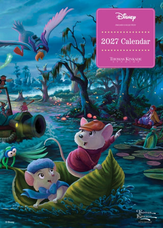 Cover image for 9798881609443 - Disney Dreams by Thomas Kinkade Studios 2027 Monthly/Weekly Engagement Calendar
