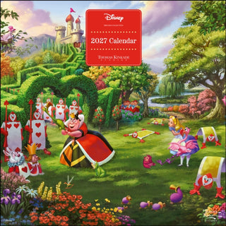 Cover image for 9798881609474 - Disney Dreams Collection by Thomas Kinkade Studios 2027 Wall Calendar