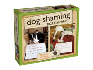 Cover image for 9798881609481 - Dog Shaming 2027 Day-to-Day Calendar